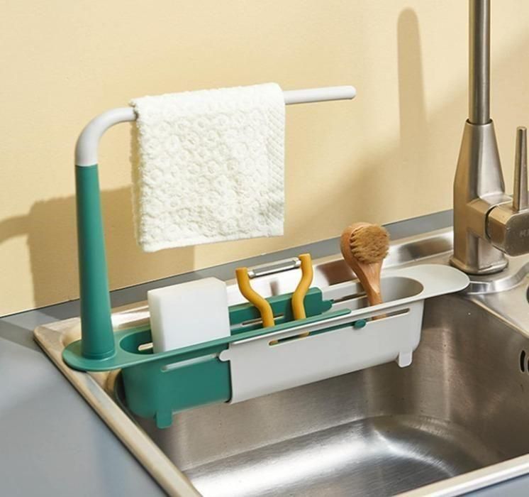 SmartSink™ 360° Organizer – Declutter & Elevate Your Kitchen Space!
