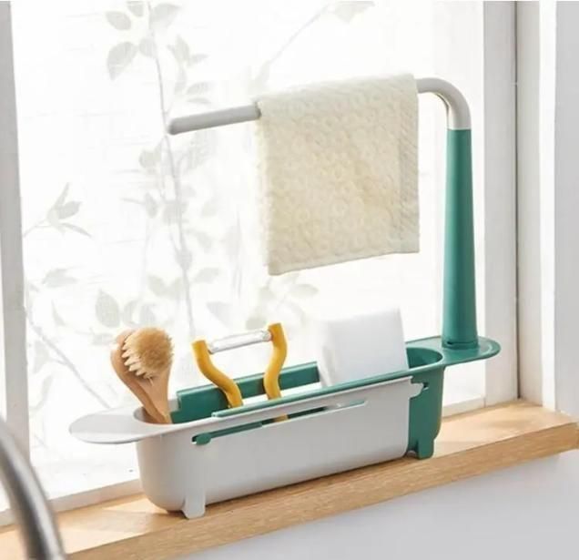 SmartSink™ 360° Organizer – Declutter & Elevate Your Kitchen Space!