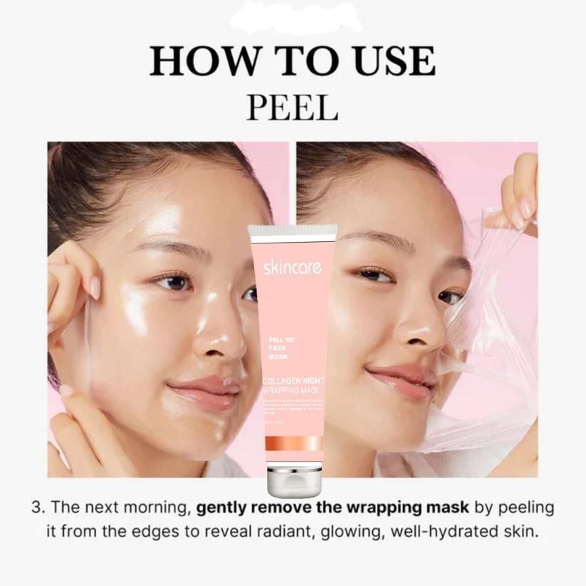Collagen Night Wrapping Peel-Off Mask – Wake Up to Radiant Skin
